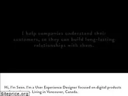 Sites similar to uxsean.com