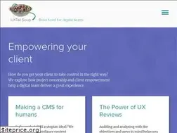 Sites similar to uxtailsoup.com