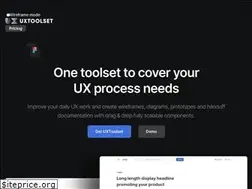 Sites similar to uxtoolset.com