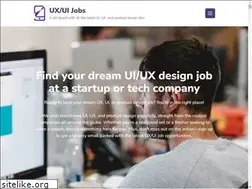 Sites similar to uxuijobs.com