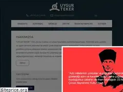 Sites similar to uygurteker.com.tr