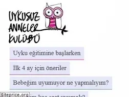 Sites similar to uykusuzanneler.com