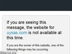 Sites similar to uysas.com