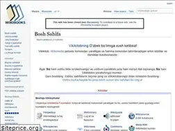 Sites similar to uz.wikibooks.org