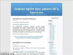 Sites similar to uzaktanegitimkpss.wordpress.com