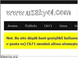 Sites similar to uzakyol.com