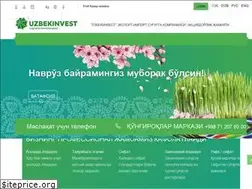 Sites similar to uzbekinvest.uz