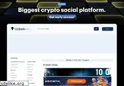 Sites similar to uzbeklar.net