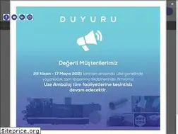 Sites similar to uzeambalaj.com.tr