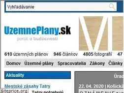 Sites similar to uzemneplany.sk