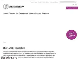 Sites similar to uzhfoundation.ch