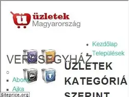 Sites similar to uzletekveresegyhaz.hu