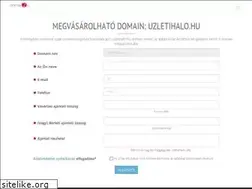 Sites similar to uzletihalo.hu