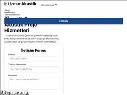 Sites similar to uzmanakustik.com