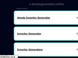 Sites similar to v-bucksgenerator.online