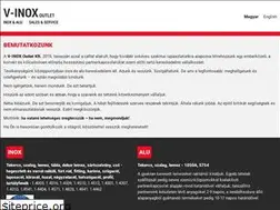 Sites similar to v-inox.com