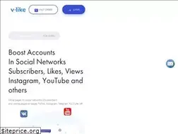 Sites similar to v-like.ru