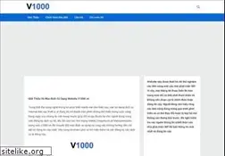 Sites similar to v1000.vn