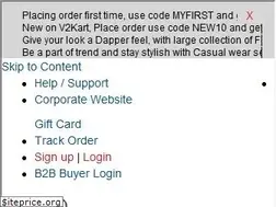 Sites similar to v2kart.com