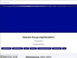 Sites similar to vaasankaupunginteatteri.fi