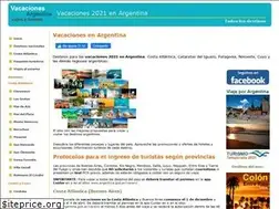 Sites similar to vacacionesargentina.com.ar