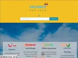 Sites similar to vacancepascher.be
