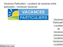 Sites similar to vacances-particuliers.com