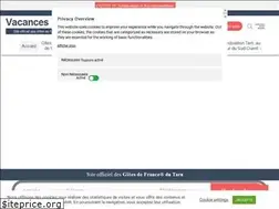 Sites similar to vacances-tarn.com