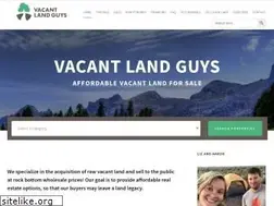 Sites similar to vacantlandguys.com