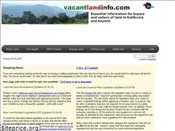 Sites similar to vacantlandinfo.com