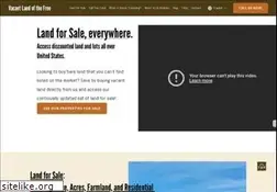 Sites similar to vacantlandofthefree.com