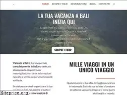 Sites similar to vacanzeabali.it