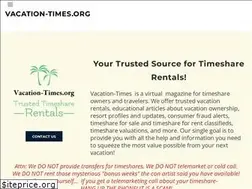 Sites similar to vacation-times.org