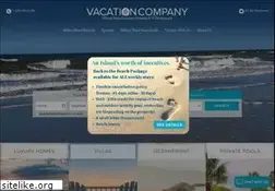 Sites similar to vacationcompany.com