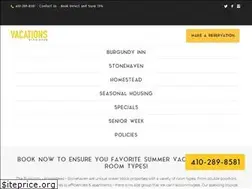 Sites similar to vacationsbytheocean.com