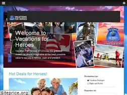 Sites similar to vacationsforheroes.com