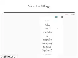 Sites similar to vacationvillage.com.au