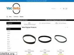 Sites similar to vacbelts.com