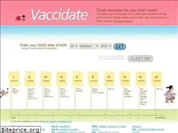 Sites similar to vaccidate.in