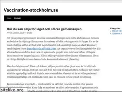 Sites similar to vaccination-stockholm.se