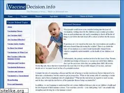Sites similar to vaccinedecision.info