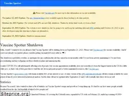 Sites similar to vaccinespotter.com