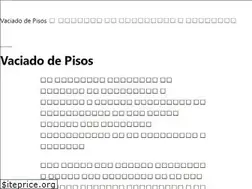 Sites similar to vaciado.com