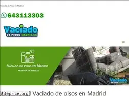 Sites similar to vaciadodepisosmadrid.es