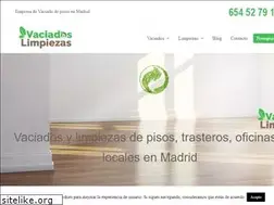 Sites similar to vaciadosylimpiezas.com