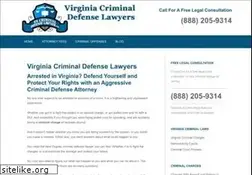 Sites similar to vacriminaldefenselawyer.com