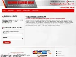 Sites similar to vacuumcleanermart.com
