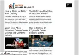 Sites similar to vacuumcleanerresource.com