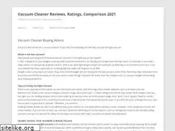 Sites similar to vacuumcleanerreviewszone.com