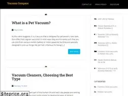 Sites similar to vacuumcompare.com